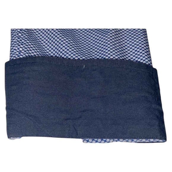 EUC Mens Tallia Dress Shirt Size XL/17 1/2 Purple/White/Blue Long Sleeve Cuffed - Picture 6 of 7